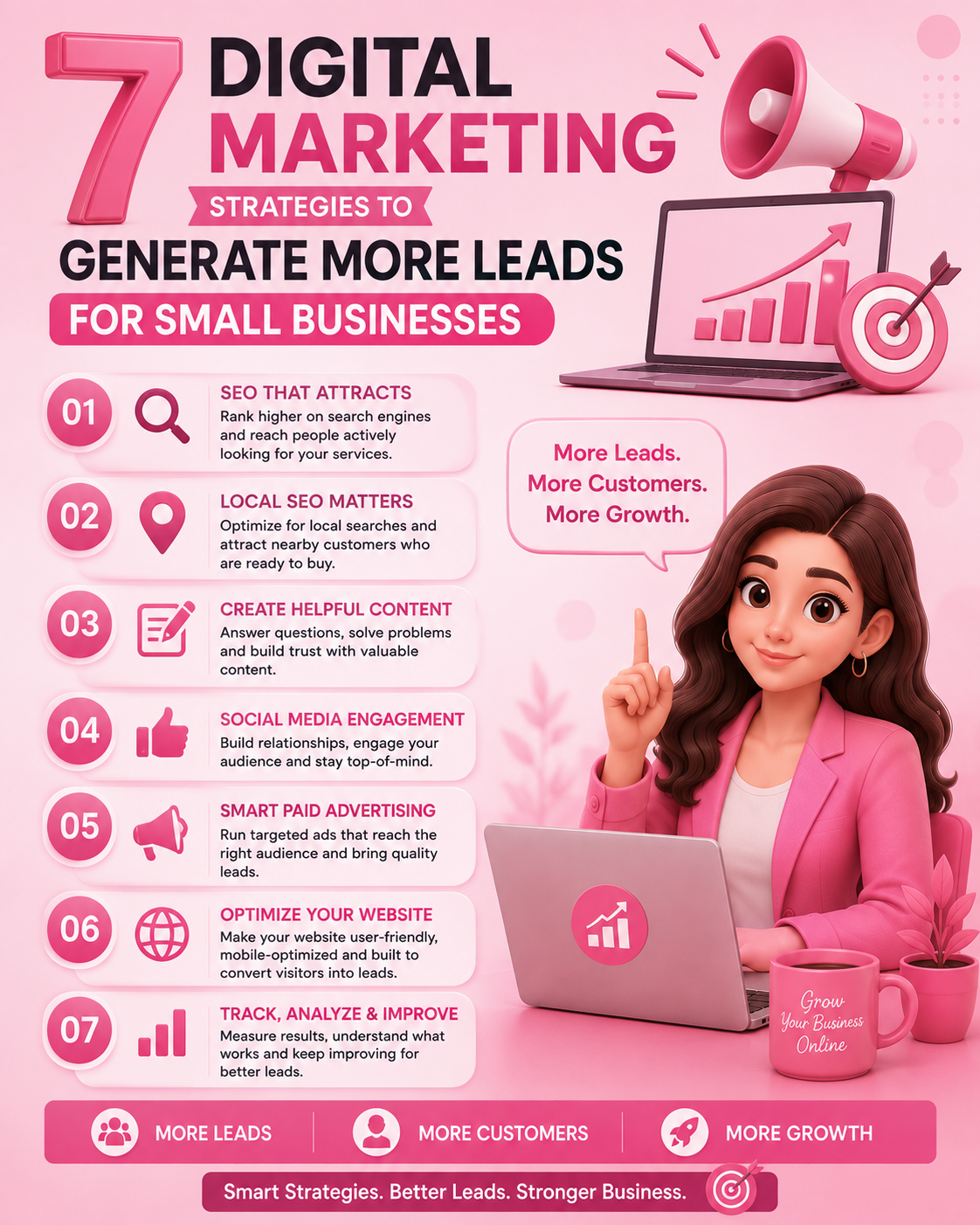 Digital Marketing Strategies for More Leads